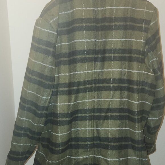 Jordan Craig Olive/Black Pea Coat - Picture 2 of 10